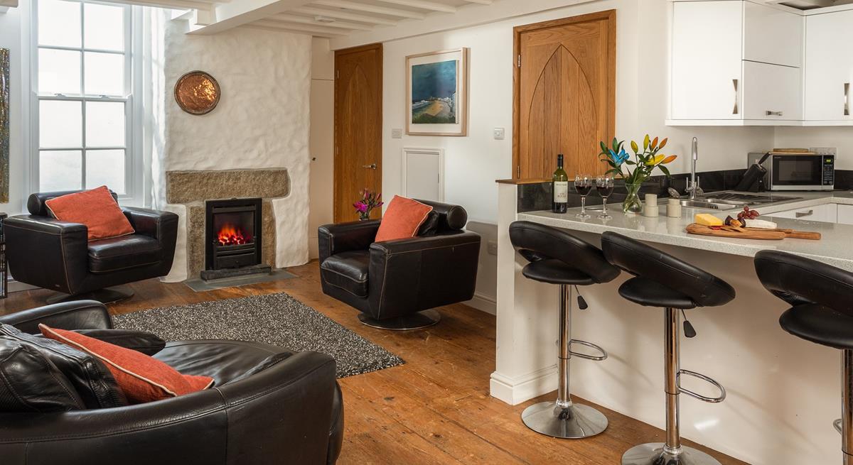 Snuggle up in front of the fire on chilly winter evenings.