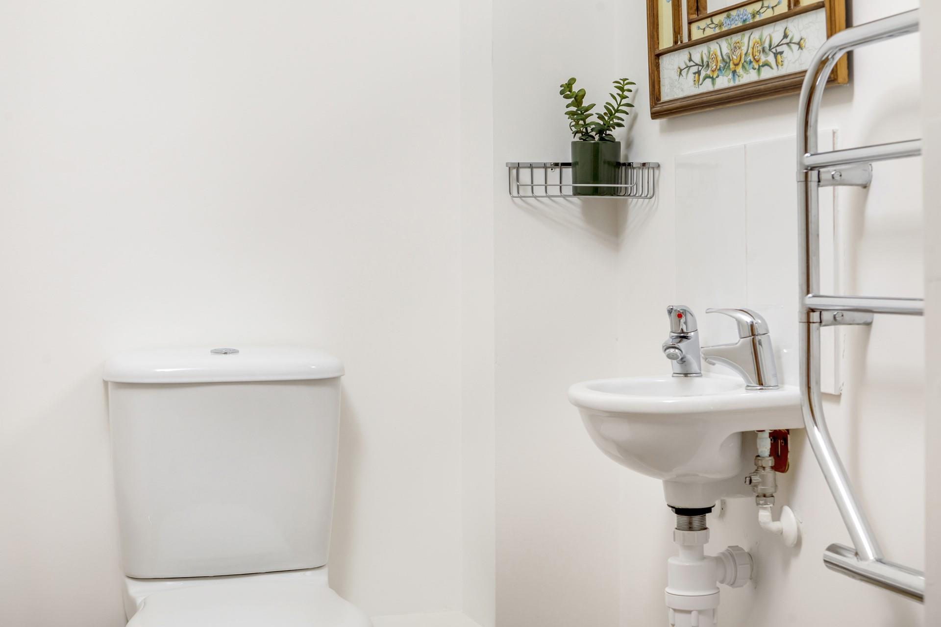 Dolcoath benefits from a separate cloakroom on the ground floor. 