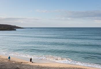 Take a morning dip at Porthmeor before the town wakes up.