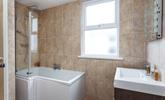 The rainfall shower is perfect for washing the sand off after spending the day at one of St Ives beautiful beaches. - Thumbnail Image
