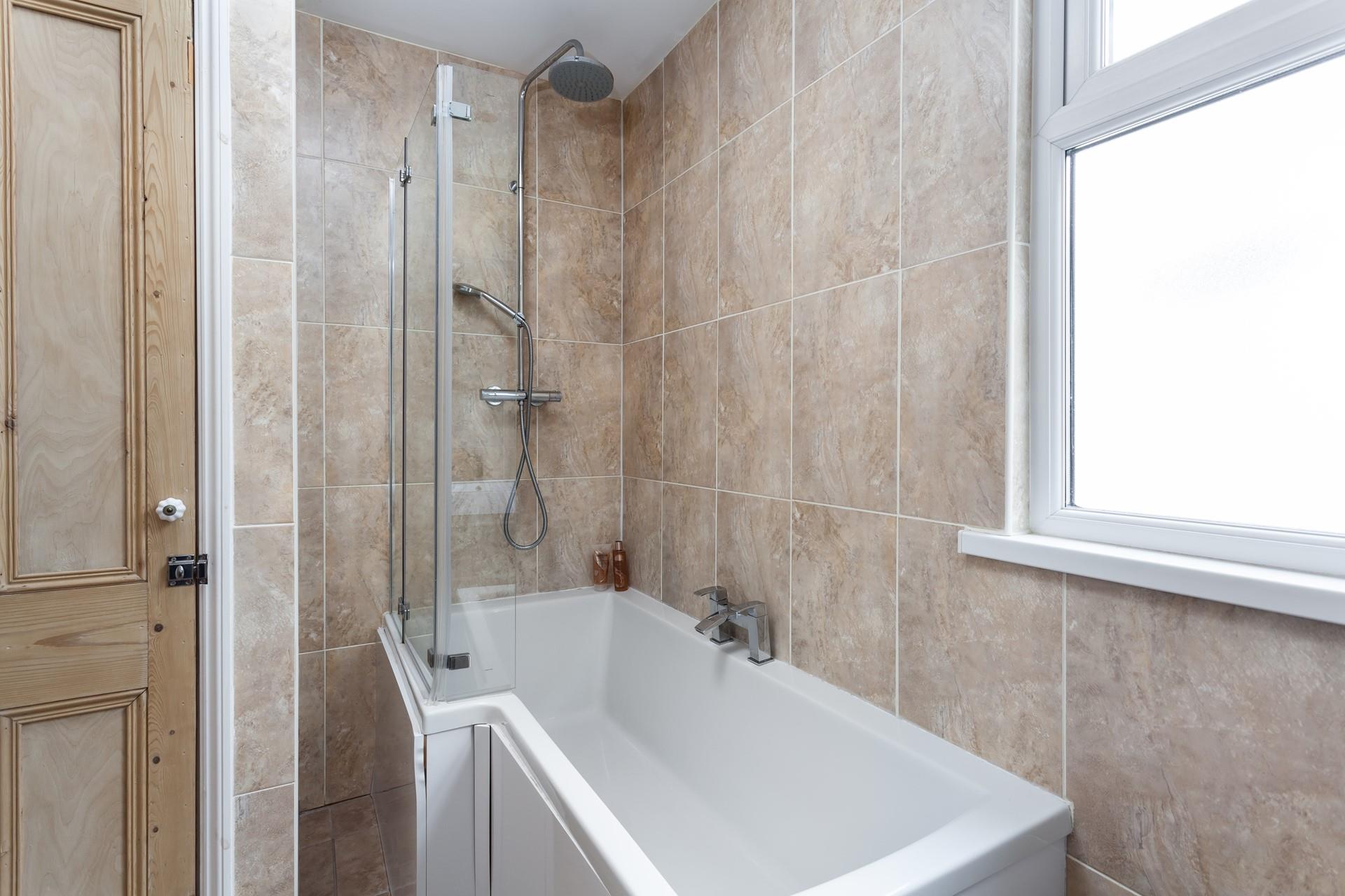 Unwind with a relaxing soak in the tub.