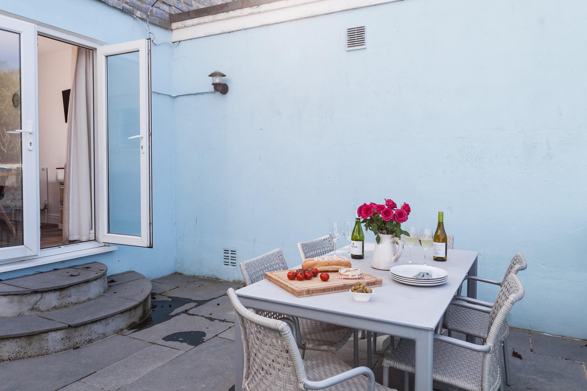 Enjoy al fresco dining on your terrace and spend the evening sipping wine watching the sun go down.