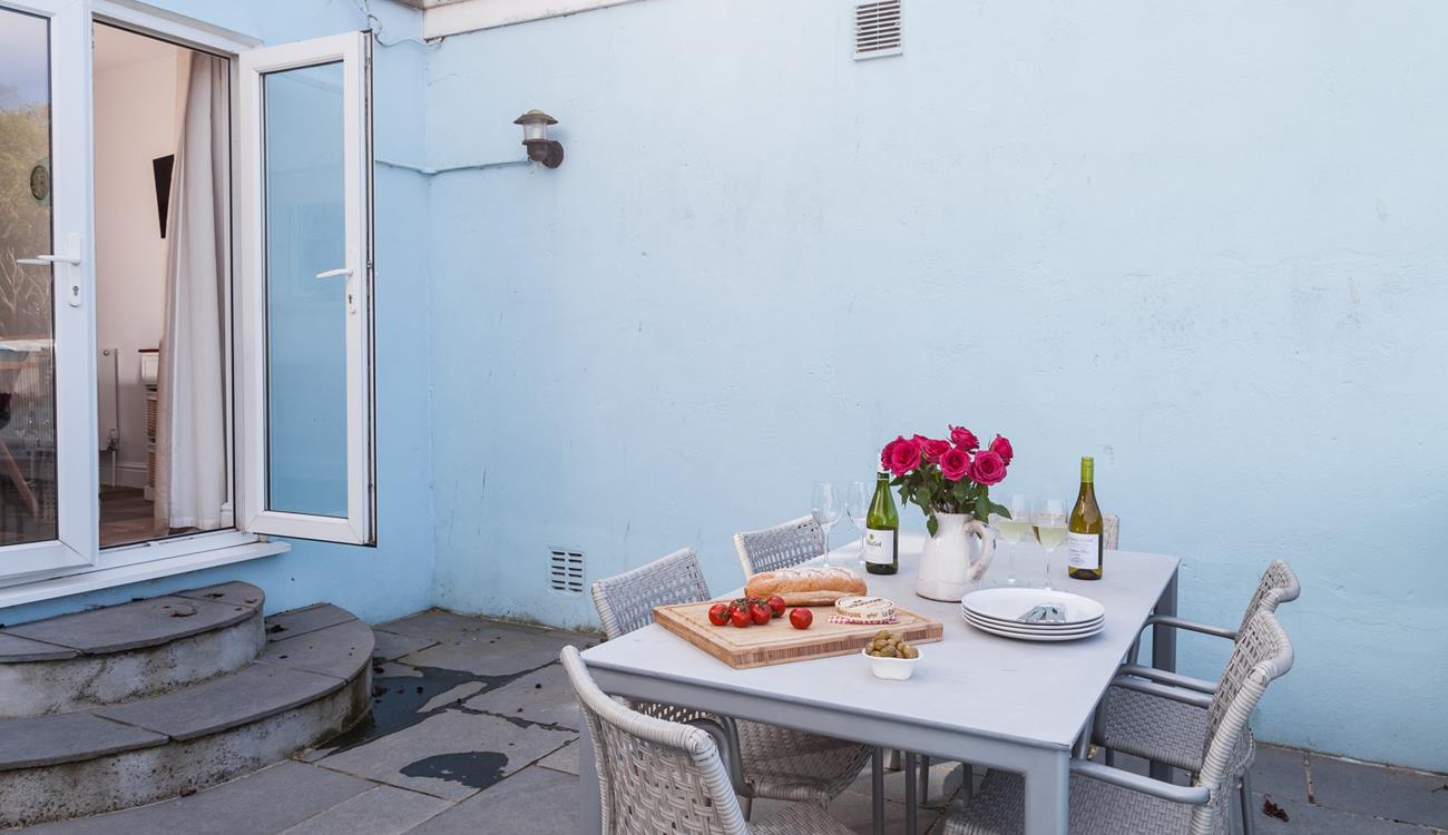 Enjoy al fresco dining on your terrace and spend the evening sipping wine watching the sun go down.