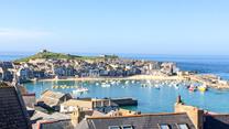 Open the curtains and enjoy stunning views of St Ives harbour from bedroom 1.