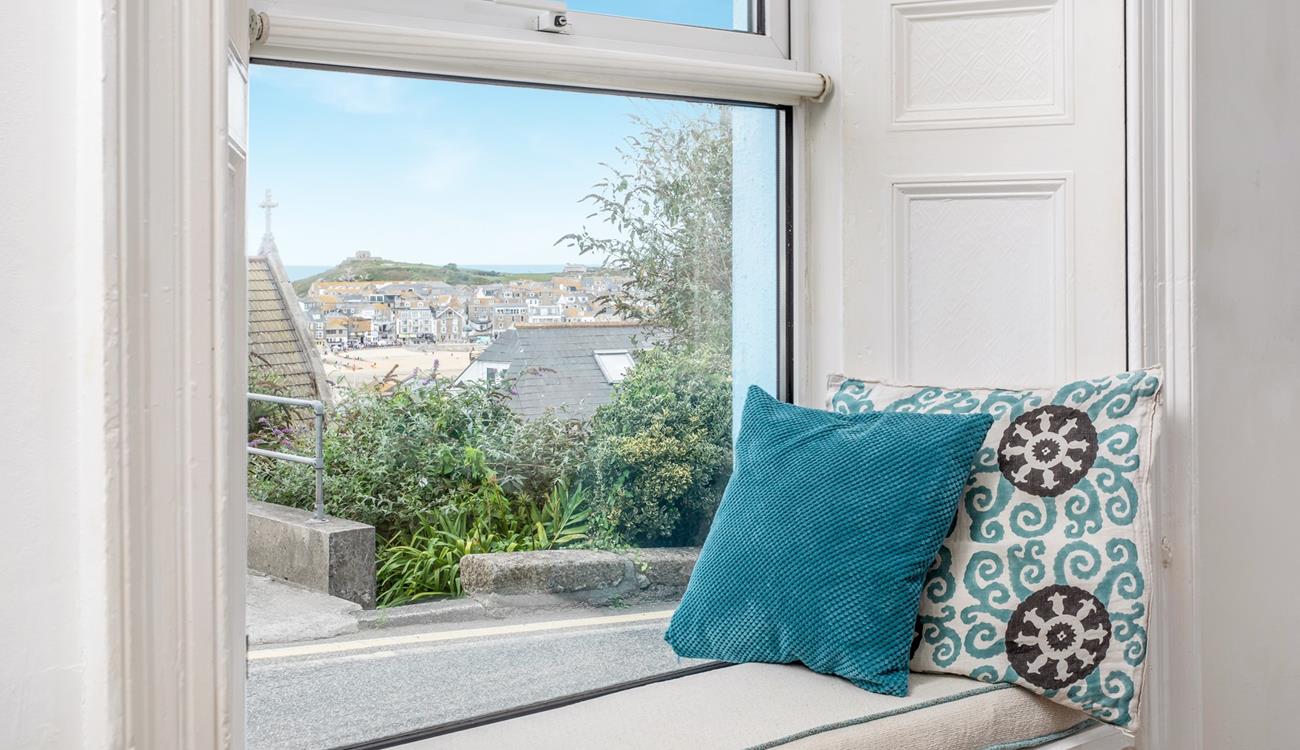 Sit in the window seat with a good book and a cuppa.