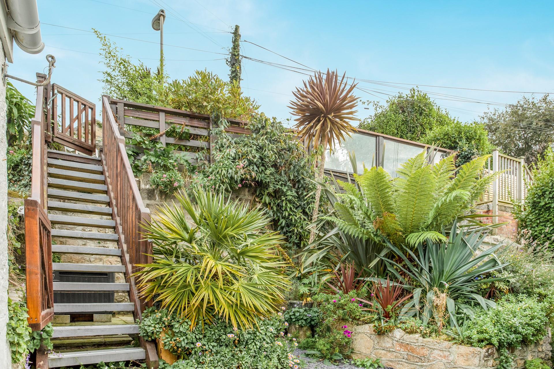 Take advantage of the elevated garden area offering beautiful views.