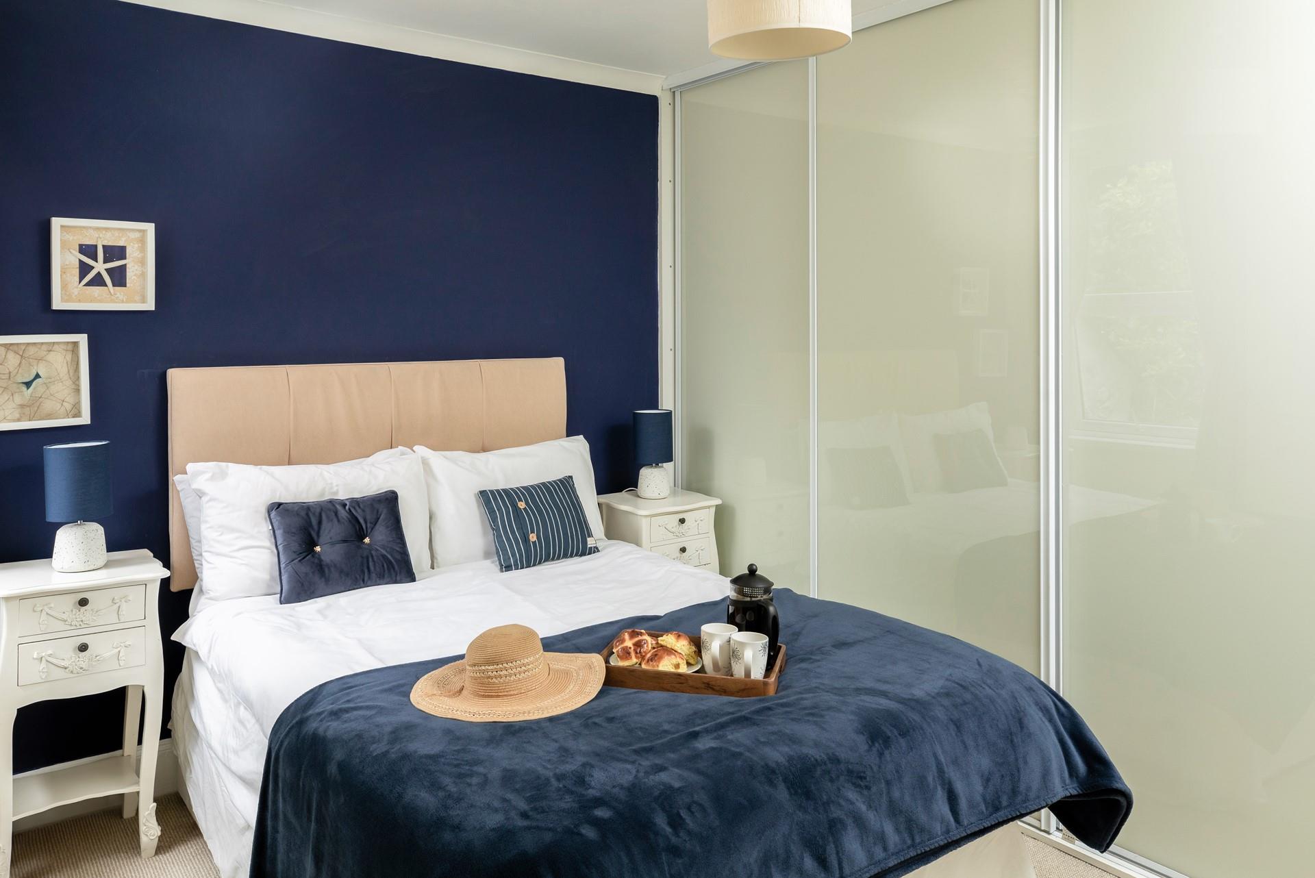 Enjoy a blissful night's sleep in the double bed.