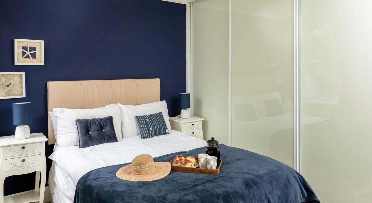 Enjoy a blissful night's sleep in the double bed.