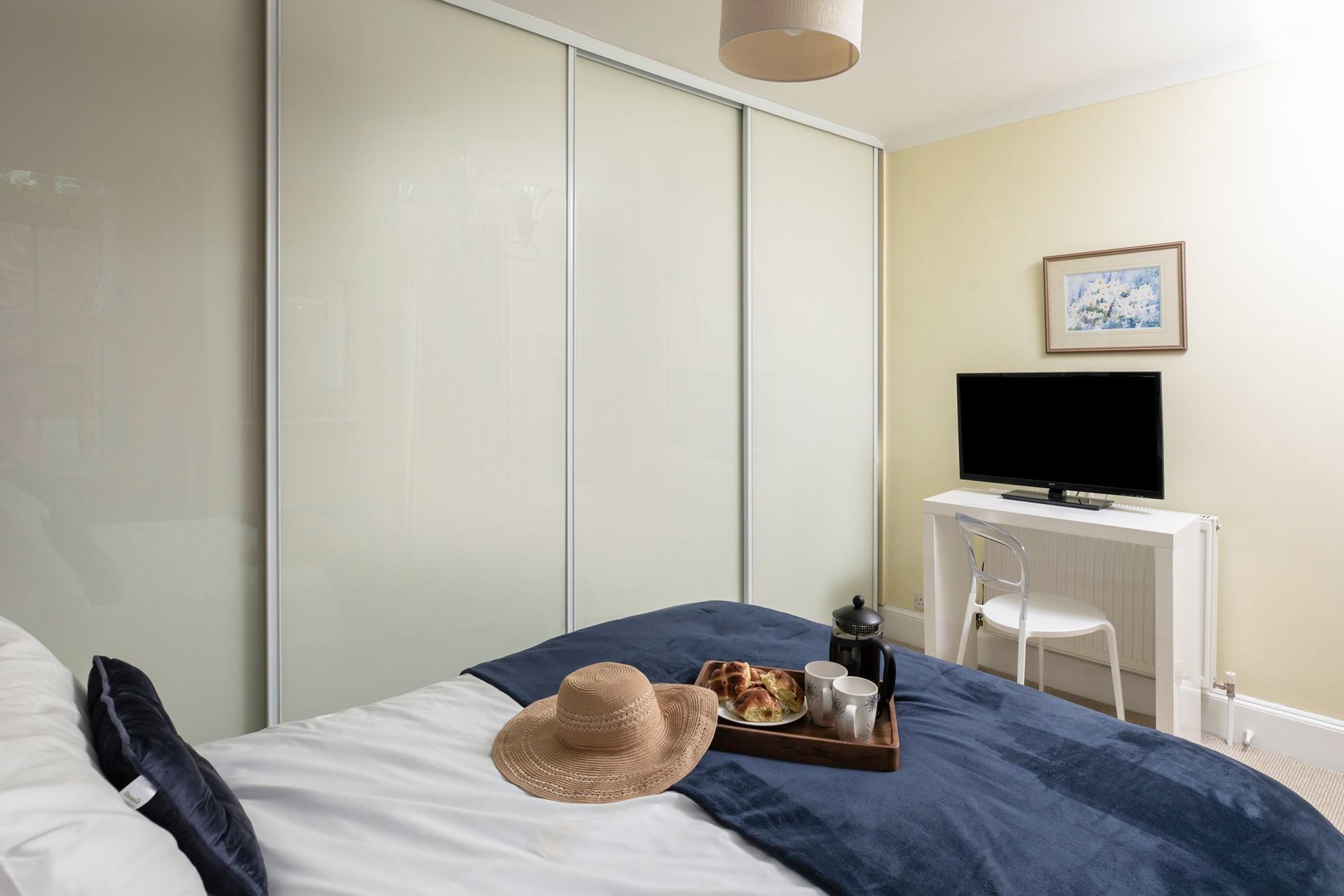 There's lots of space for storing your holiday wardrobe!