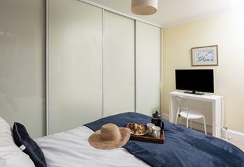 There's lots of space for storing your holiday wardrobe!