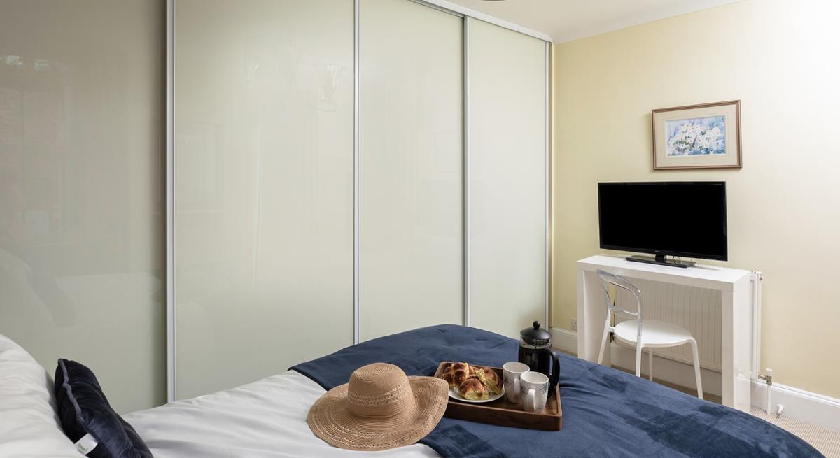 There's lots of space for storing your holiday wardrobe!