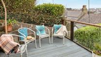 On balmy evenings you can relax on the elevated decking.