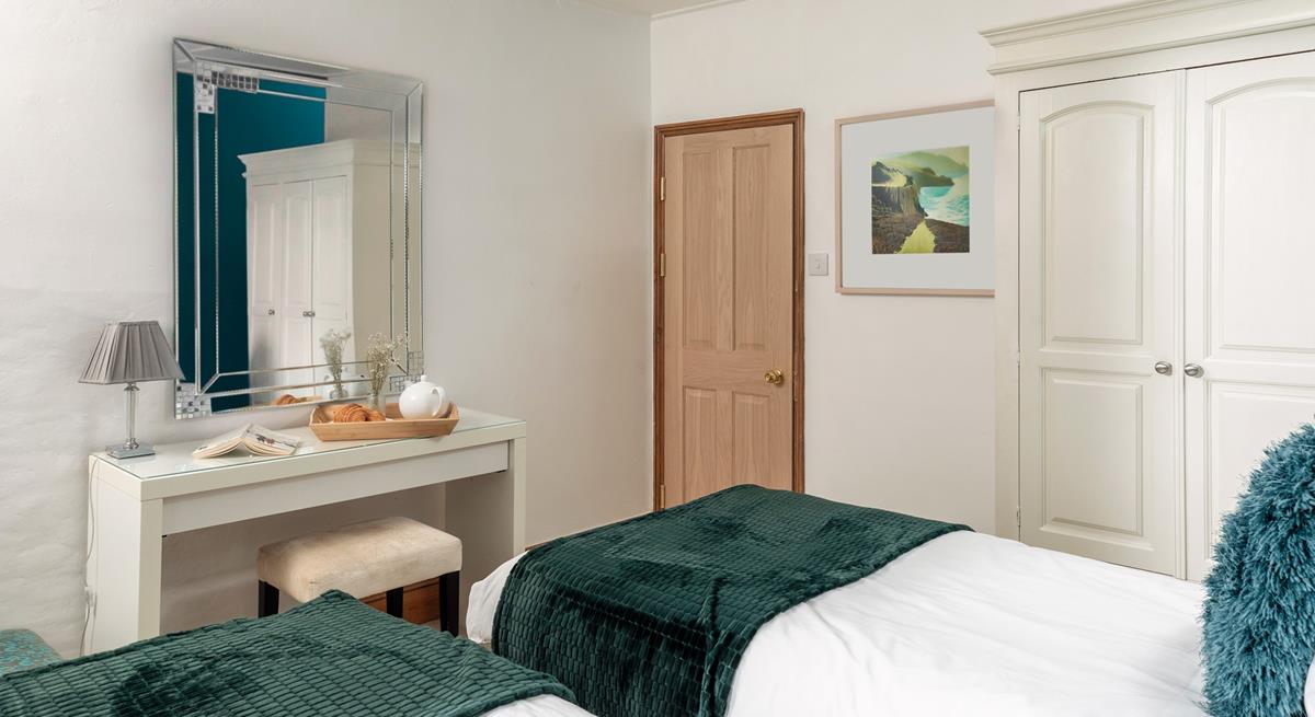 Bedroom 3 can be made up as a twin or super king size bedroom.