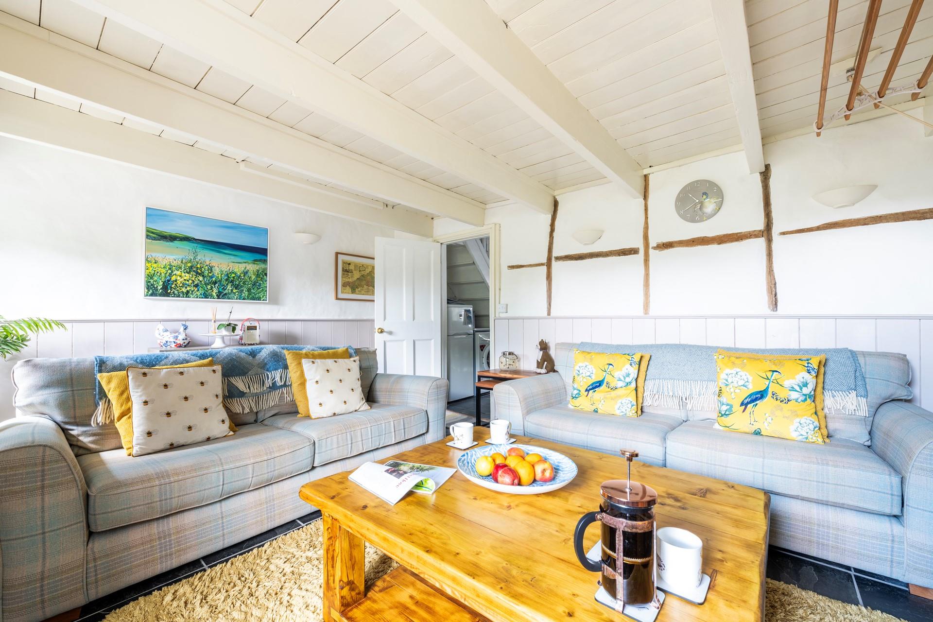 Sip fresh coffee in the morning whilst deciding the day's plans.