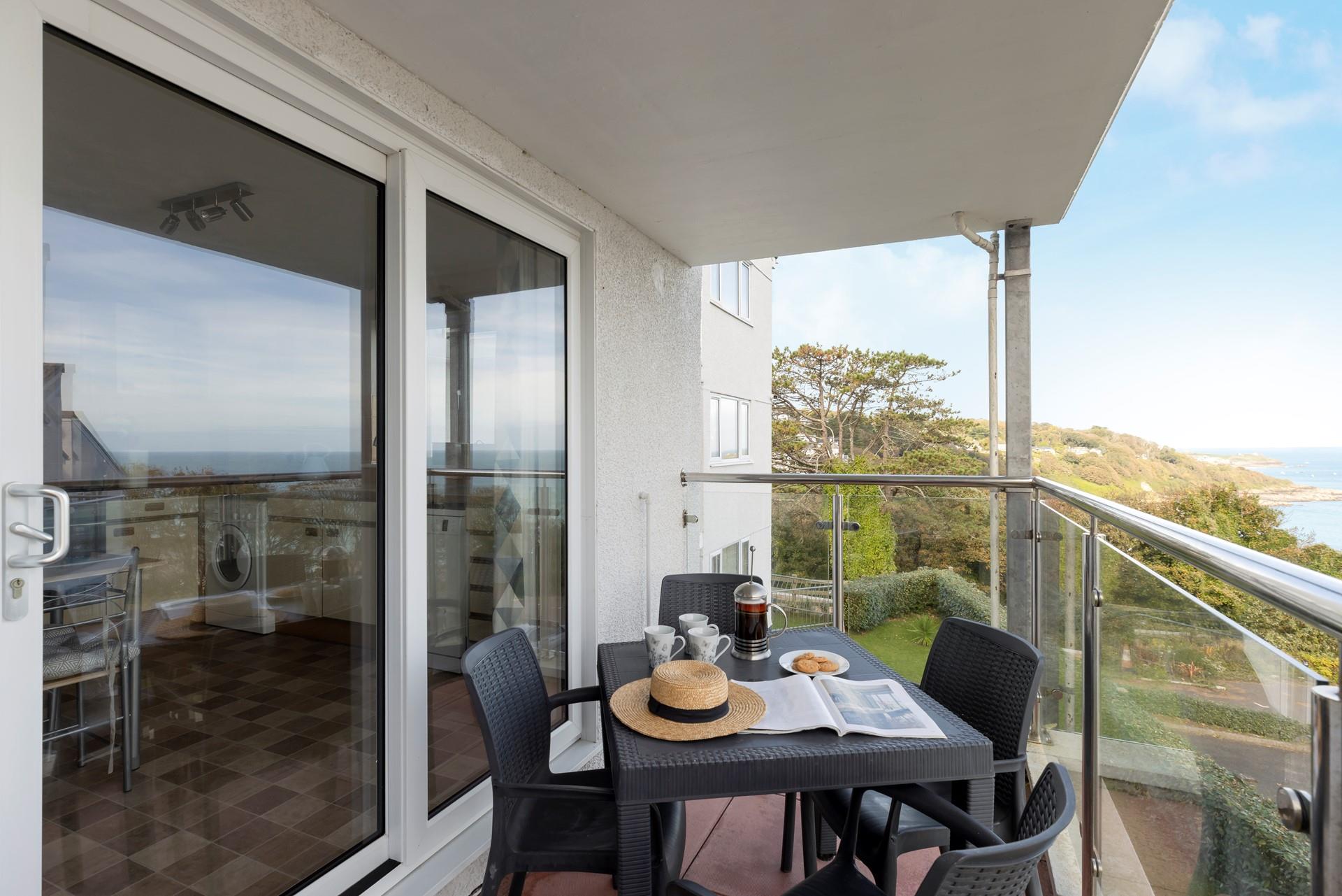 Sip fresh coffee with a view!