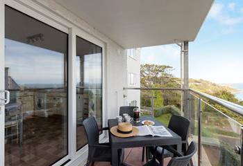 Sip fresh coffee with a view!