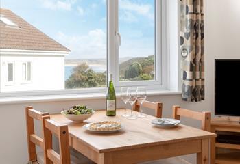 Be mesmerised by spectacular views from the apartment.