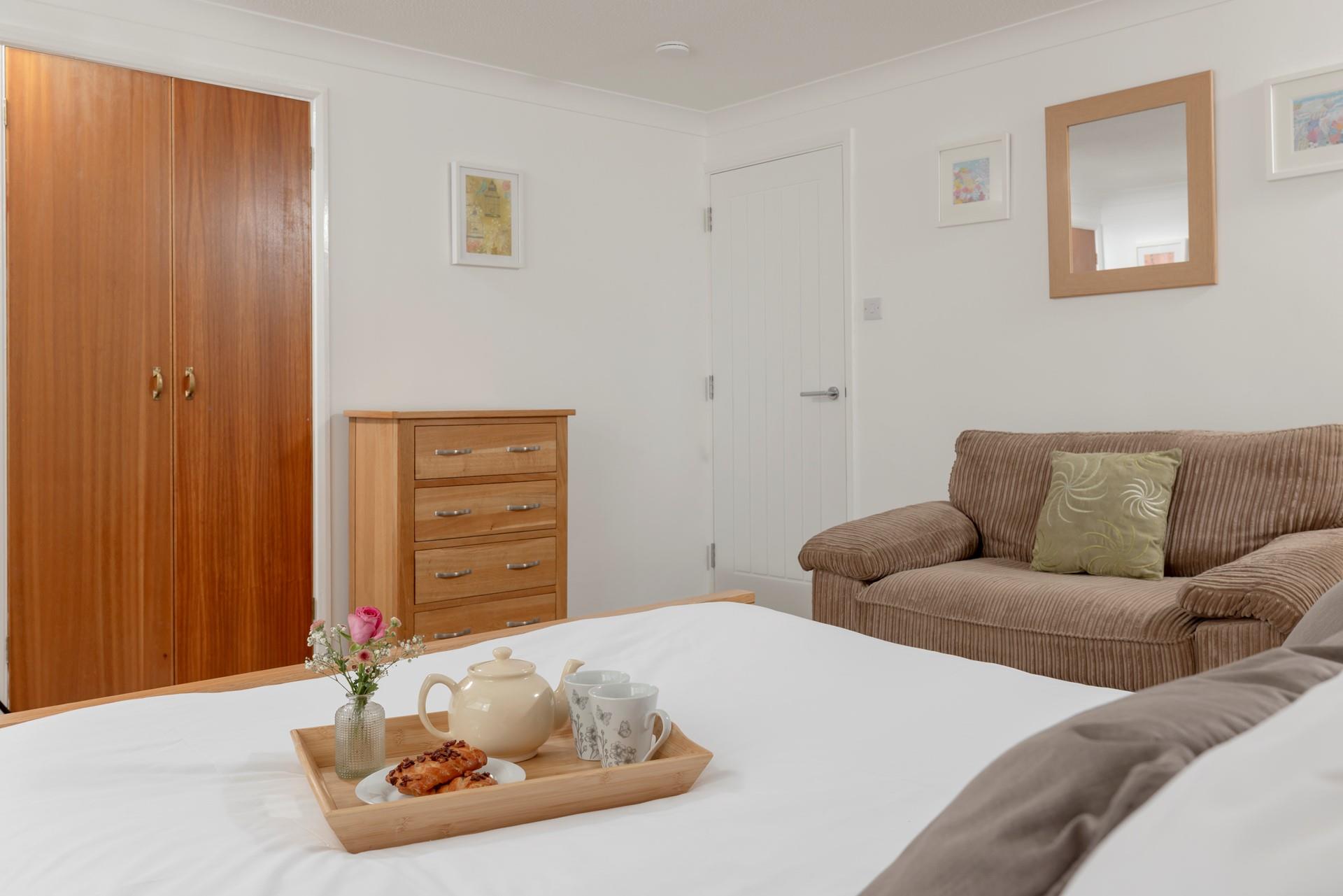 Treat yourself to breakfast in bed!