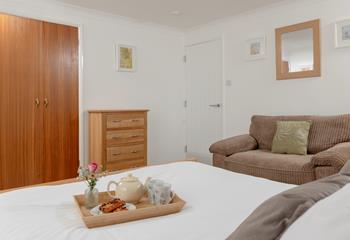 Treat yourself to breakfast in bed!