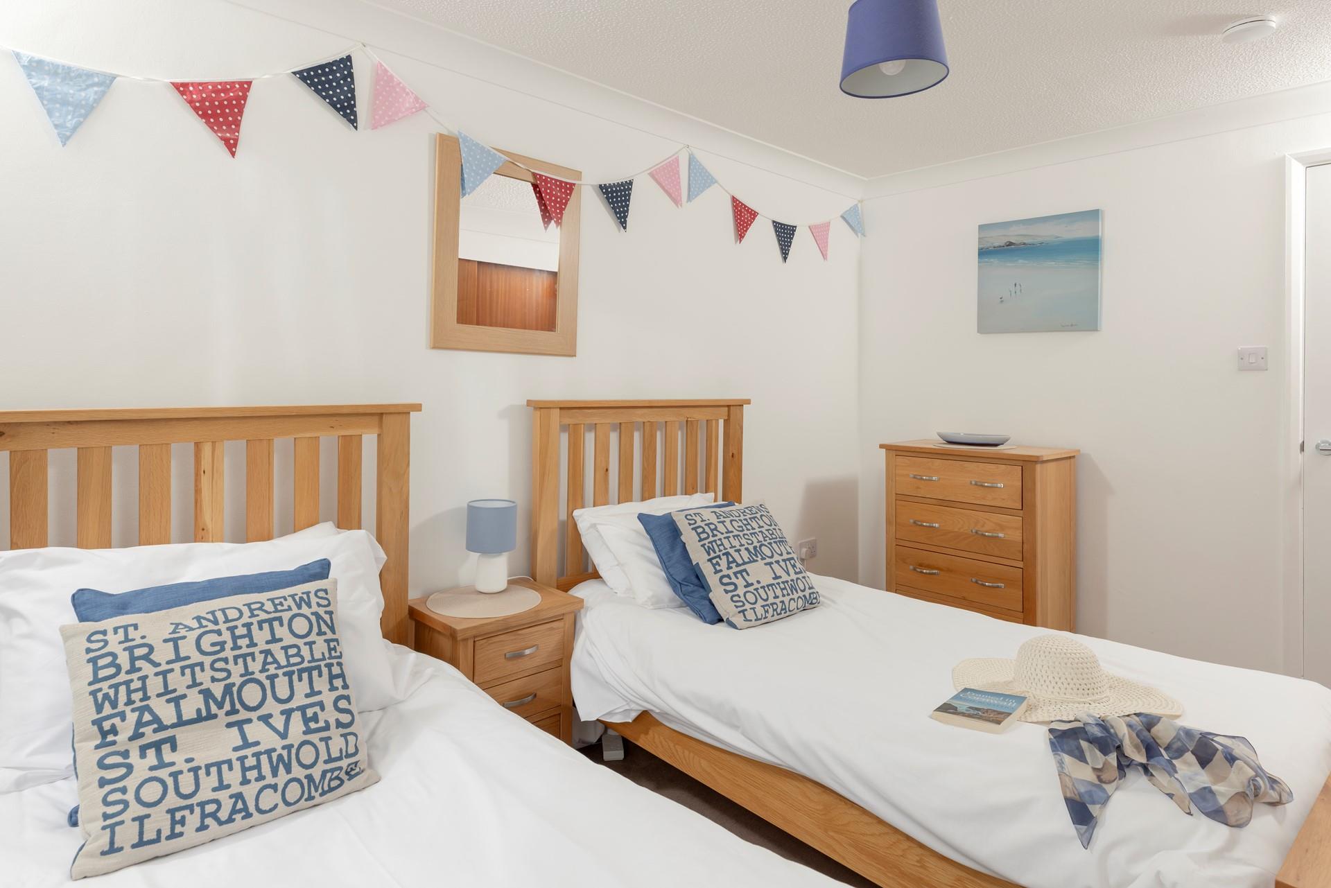 Bedroom 2 is perfect for young adults or children.