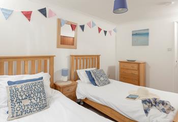 Bedroom 2 is perfect for young adults or children.