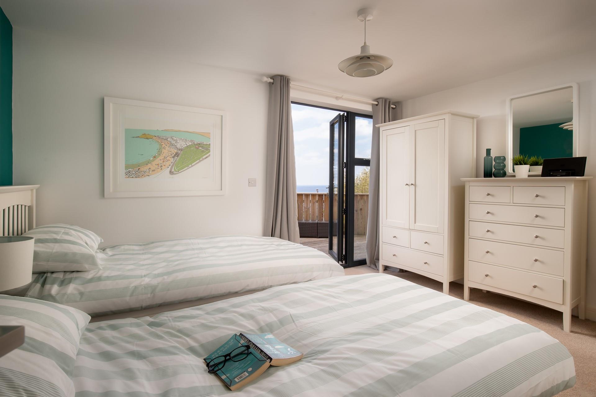 Relax with a good book in the evening before drifting off to sleep.