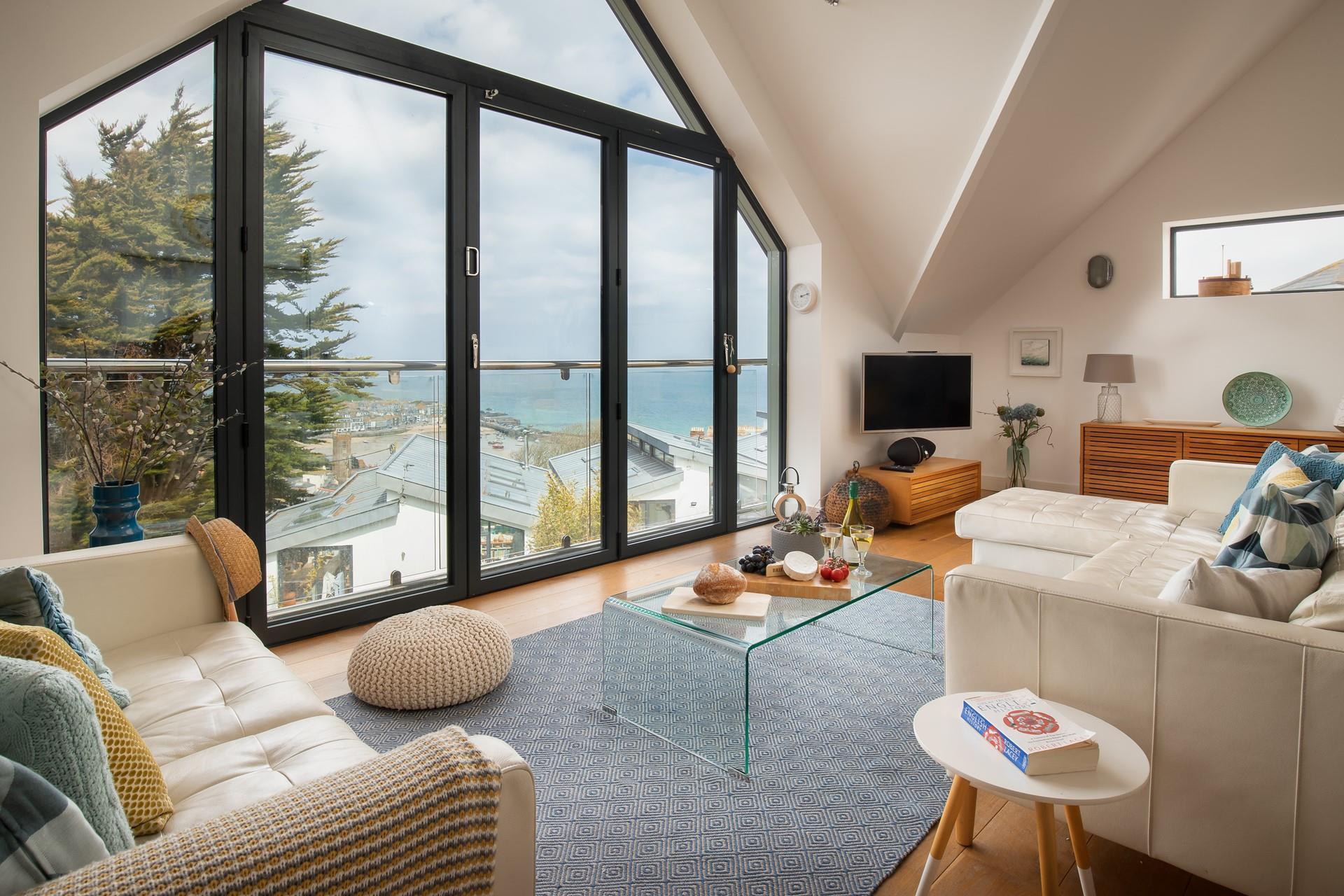 Open the patio doors and let the sun fill the space with light.