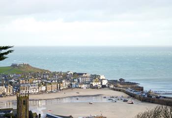 St Ives has an array of white sandy beaches to choose from.