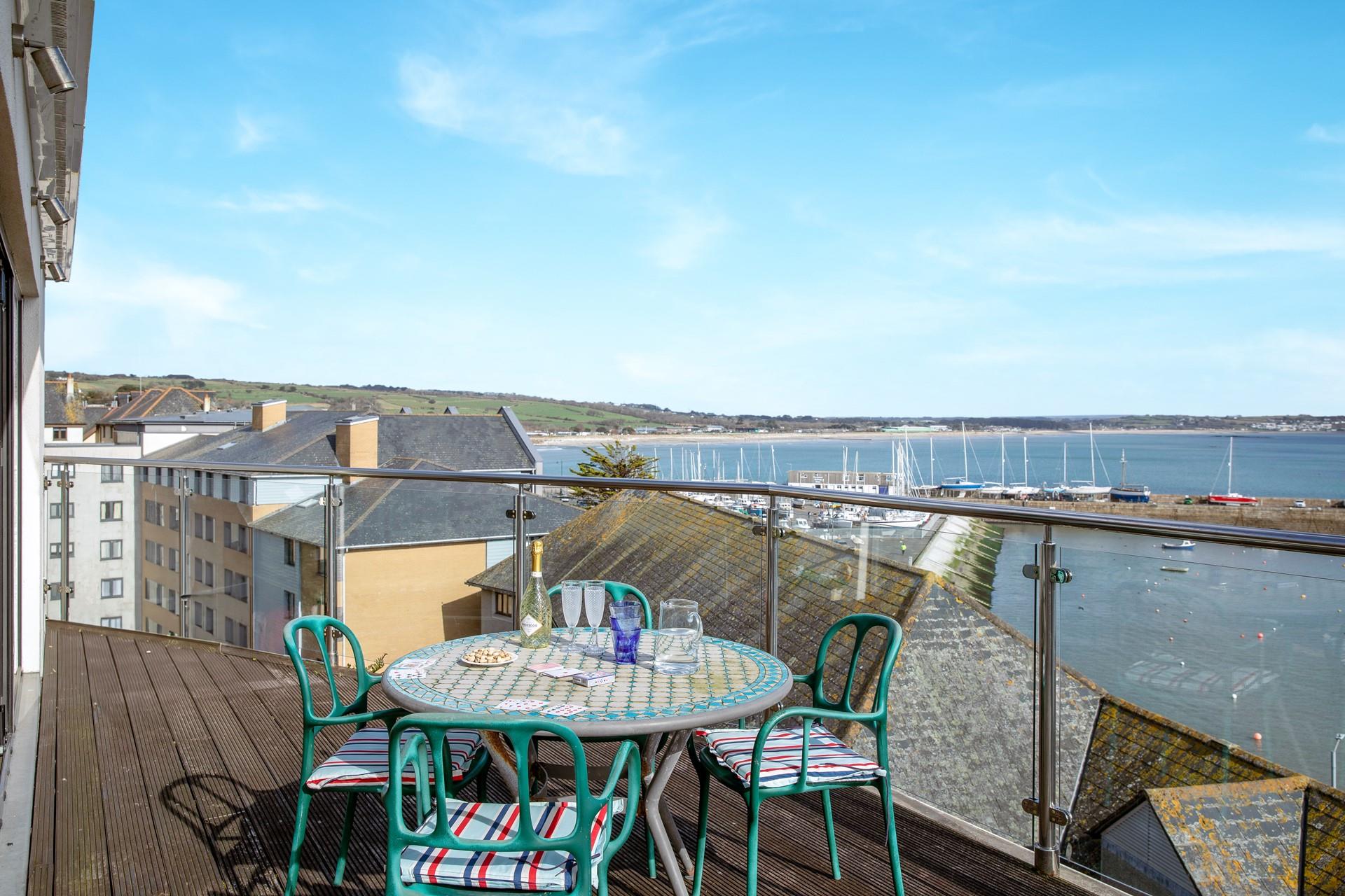 Enjoy long lazy lunches in the sun.