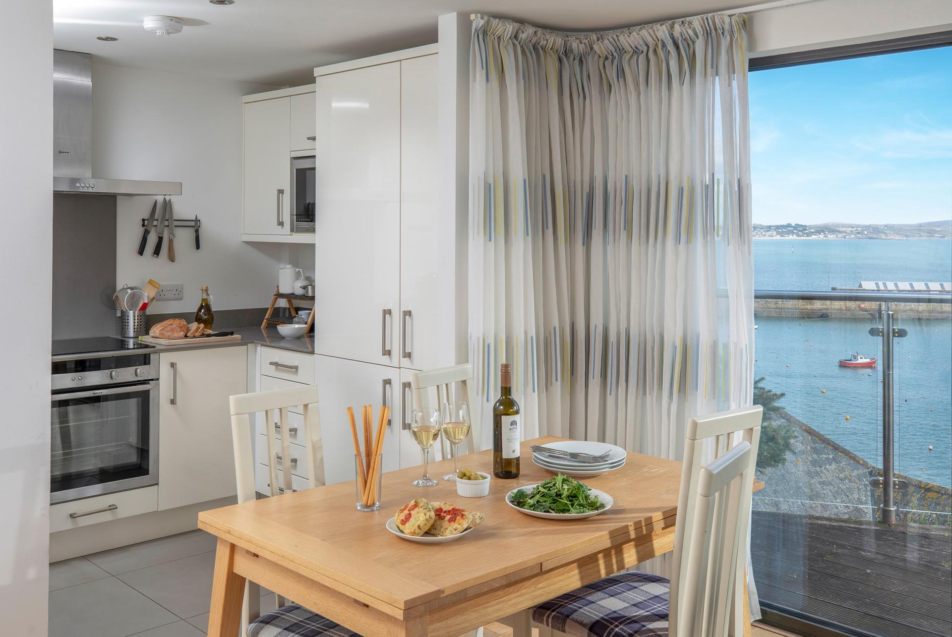 Enjoy the view over lunch.