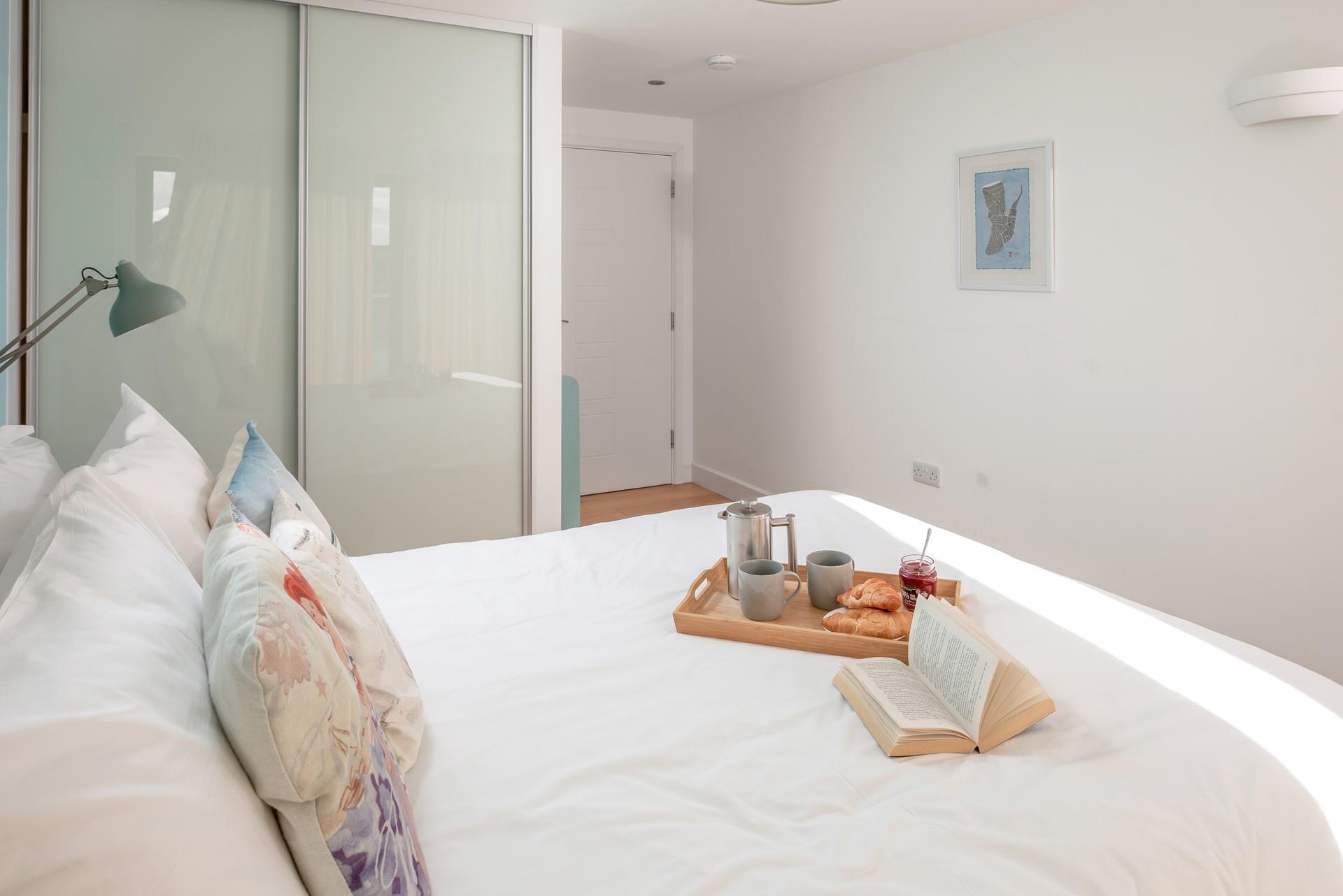 Tuck into the soft sheets each evening and drift into a dreamy night's sleep.