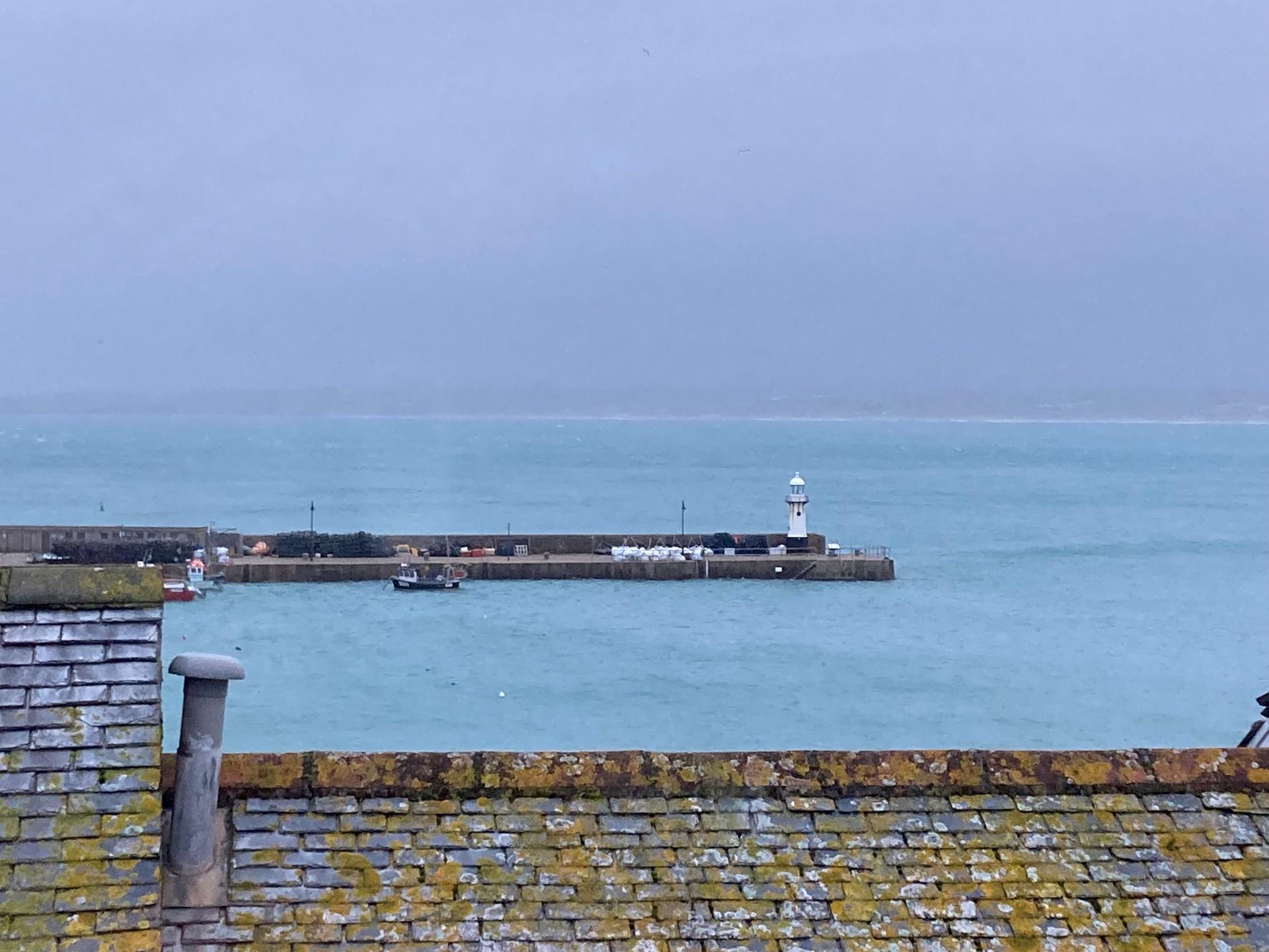 Enjoy sea views over the rooftops of St Ives.