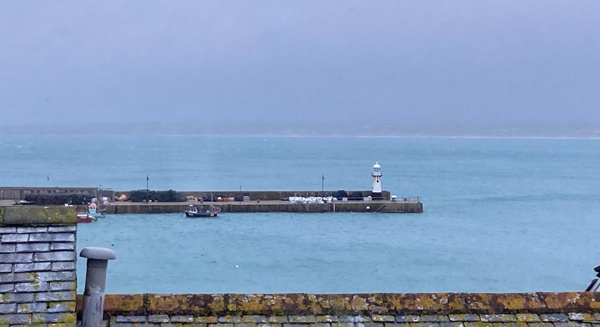 Enjoy sea views over the rooftops of St Ives.