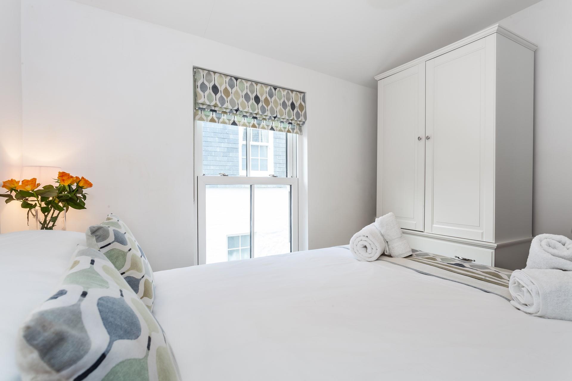 Plenty of storage means you can pack all of your holiday best!