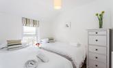 Twin beds with crisp white linen are perfect for children! - Thumbnail Image