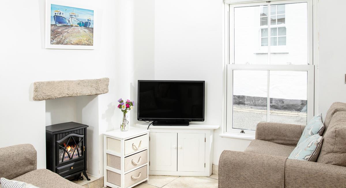 Put the TV on and relax in the evenings.