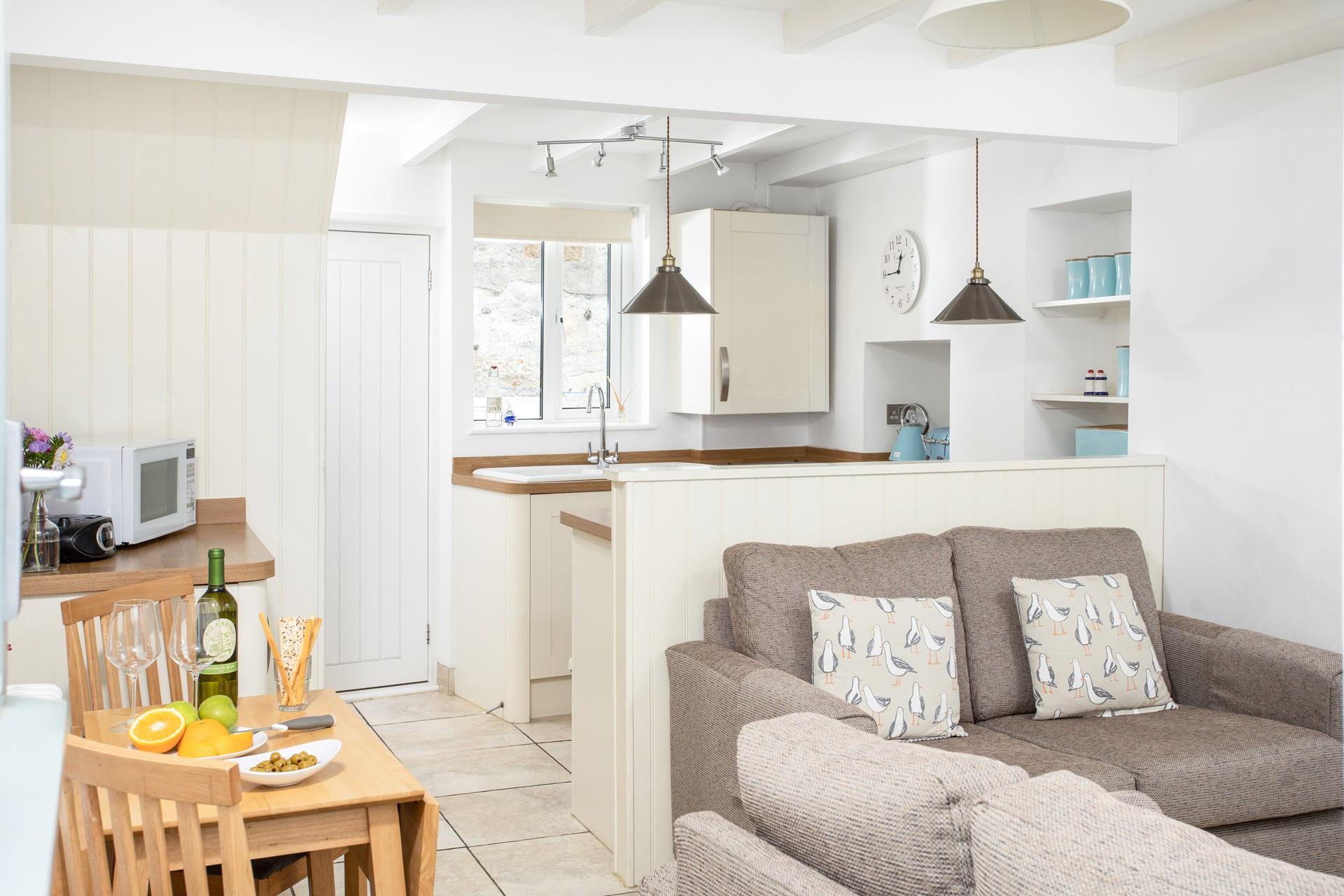 Feel at home in your cosy cottage and take the time to unwind.