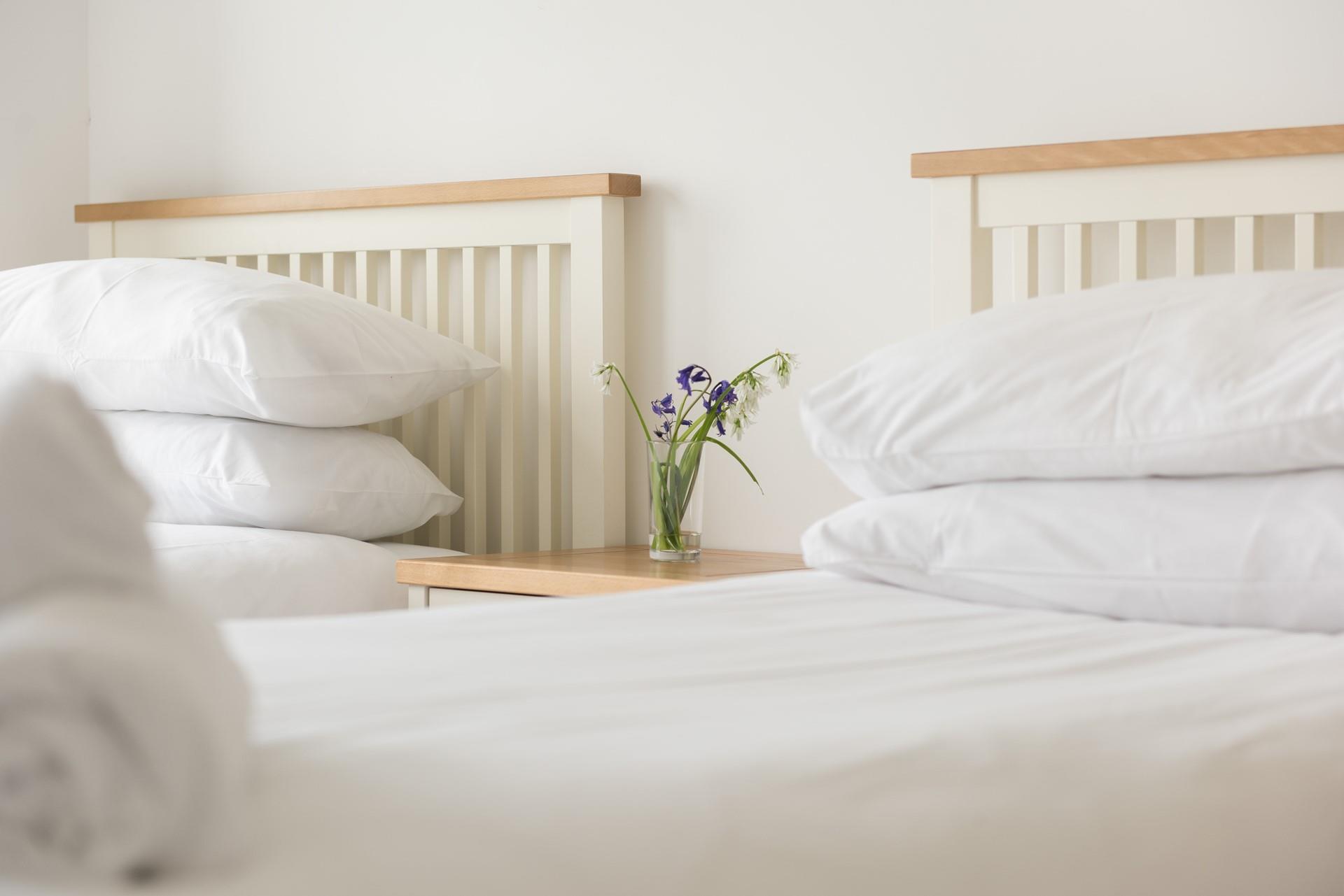 Wake up in the soft sheets and start the day with breakfast in bed.