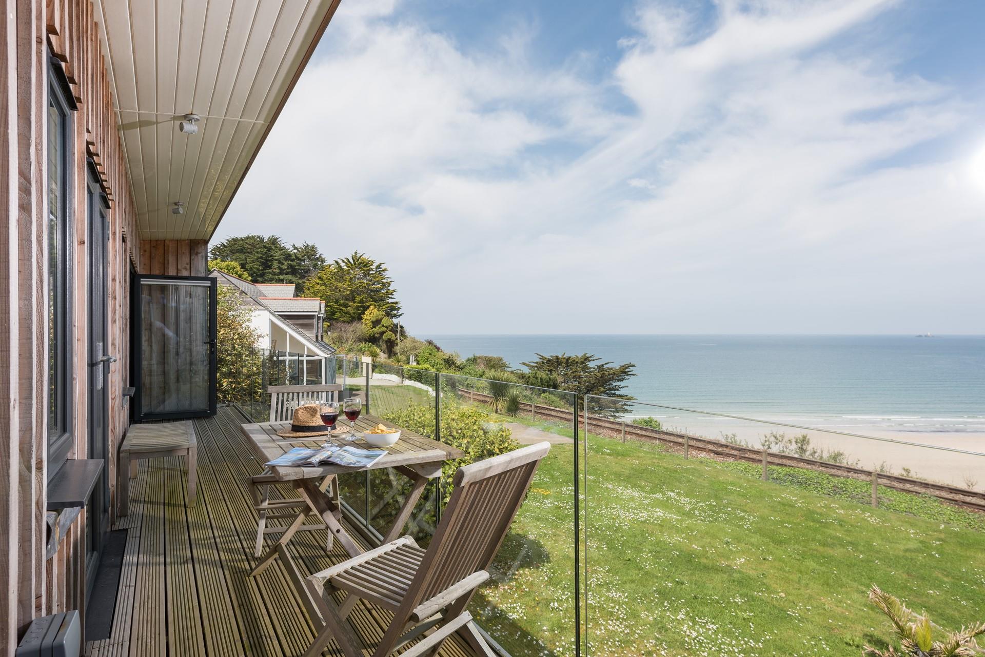 The view really is as close to perfection as you can get, the perfect reason for having a glass of something special. 