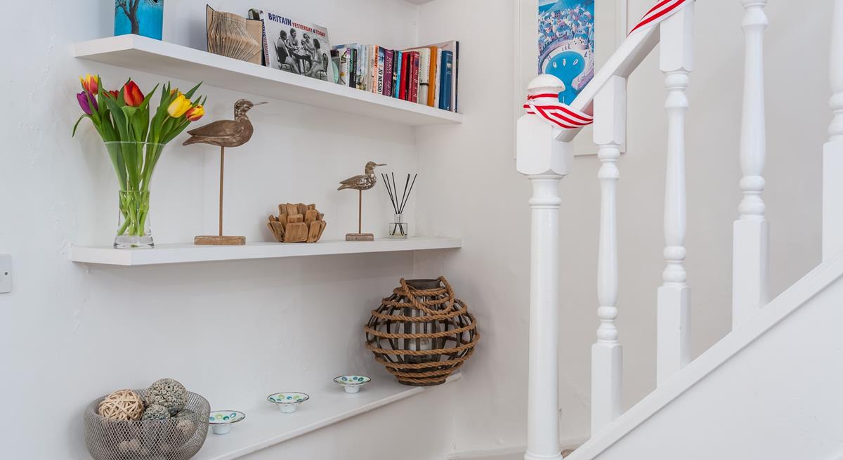 The decor has been thoughtfully selected to complement the property's location.