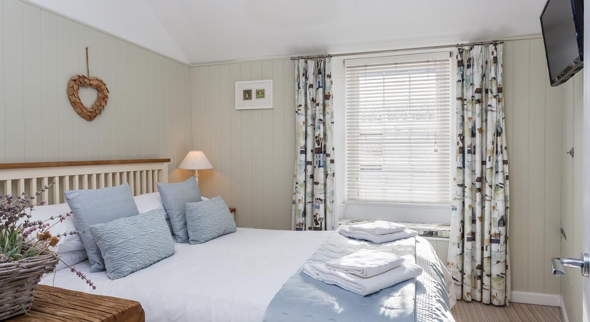 Rise early, tuck yourself away in the window seat with a hot drink and watch St Ives slowly wake up.