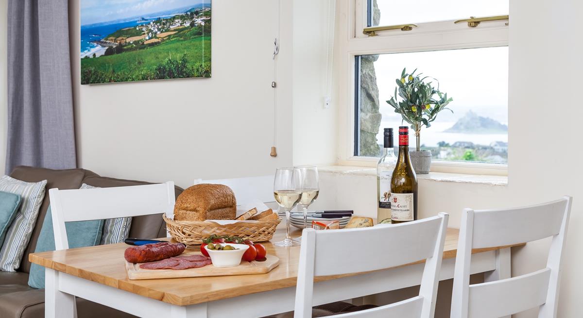 Pour yourself a glass of your favourite wine and enjoy the views.