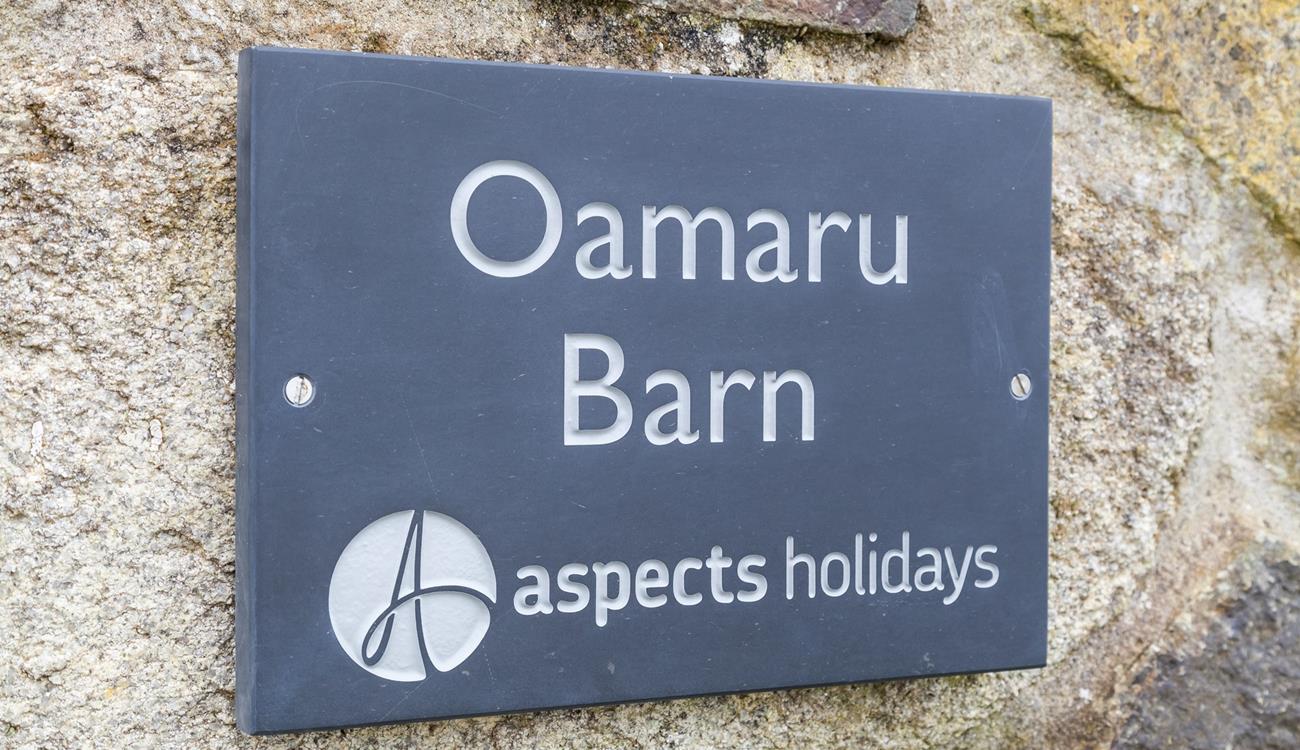 The barn is surrounded by stunning countryside walks.