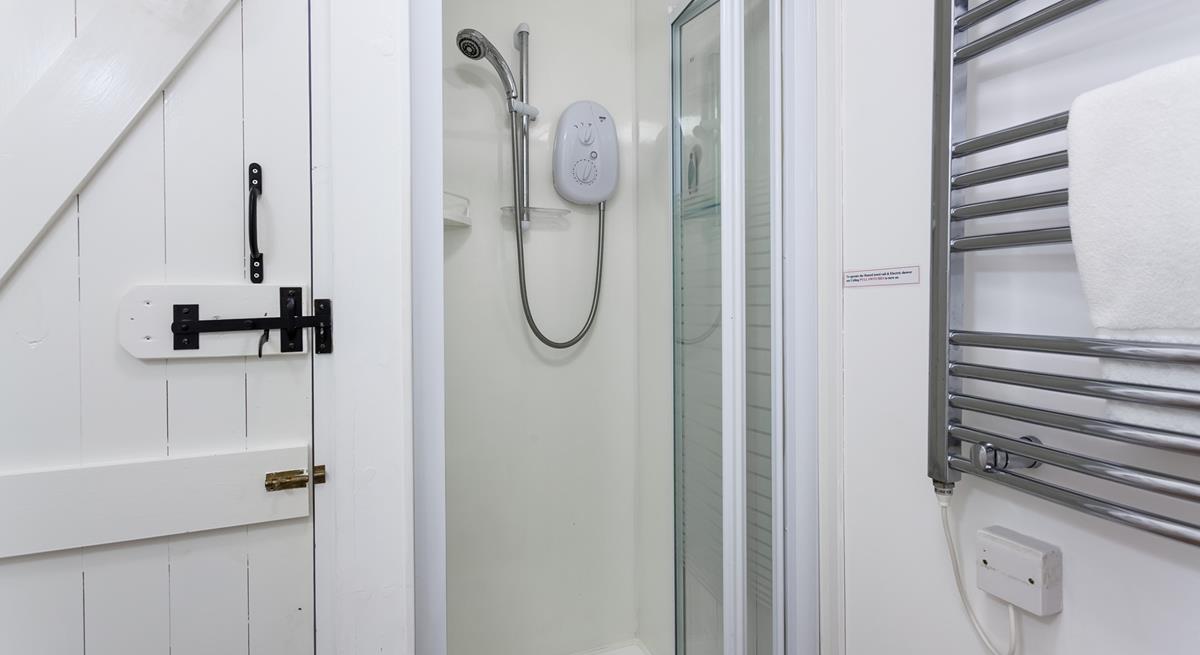 Take warm, fluffy towels straight from the heated towel rail after a morning shower.