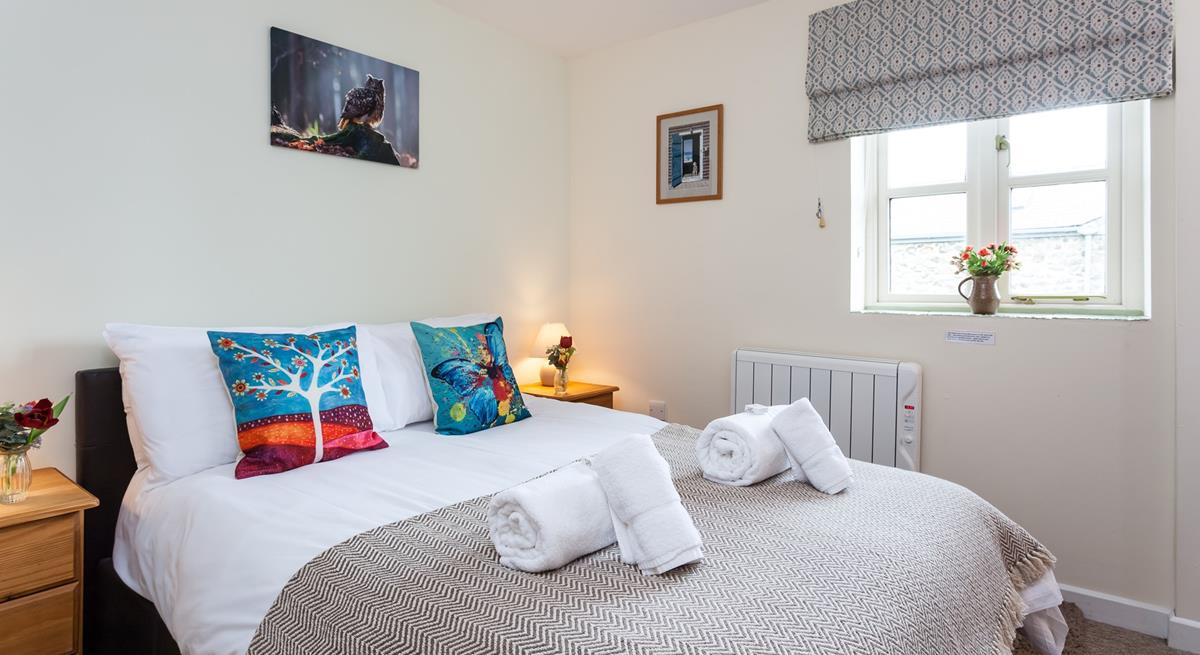 Sink into the soft sheets in the double bed and drift into a dreamy night's sleep.