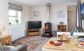A woodburner allows you to stay cosy in the cooler months. - Thumbnail Image