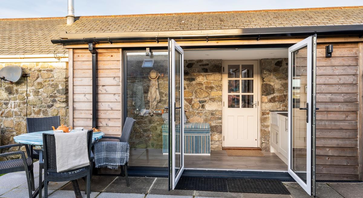 Pour yourself a tea to enjoy in the morning sun.