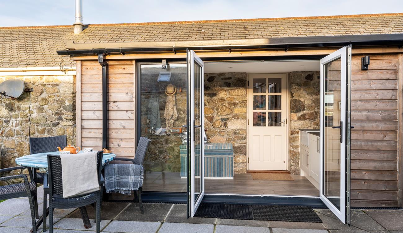 Pour yourself a tea to enjoy in the morning sun.