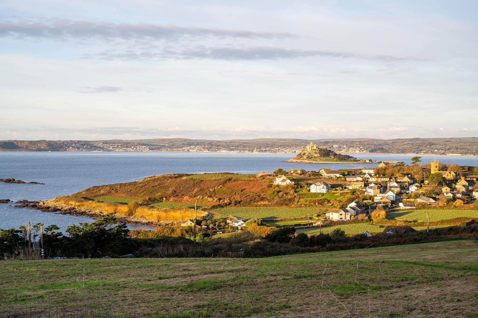 Watch the sunrise over St Michael's Mount each morning.