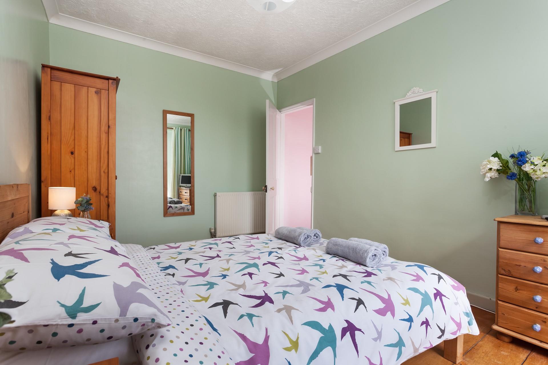 Indulge in a bit of breakfast in bed and enjoy a lazy start to the day.